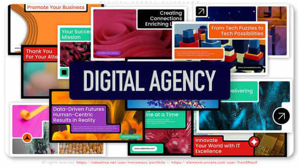 Digital Agency Slideshow - VideoHive 51698855