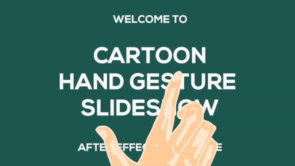 Cartoon Hand Gesture Slideshow - VideoHive 32281508