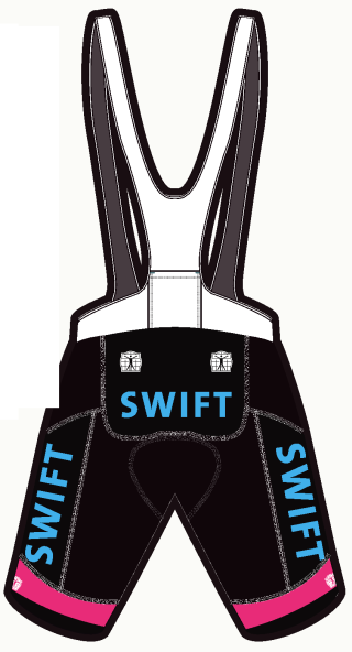 Swift tenue 2017: broek dames, achterzijde