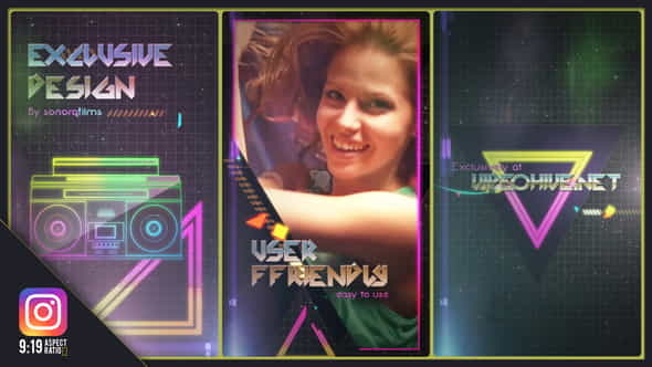 80s Fever IGTV Version - VideoHive 22174717