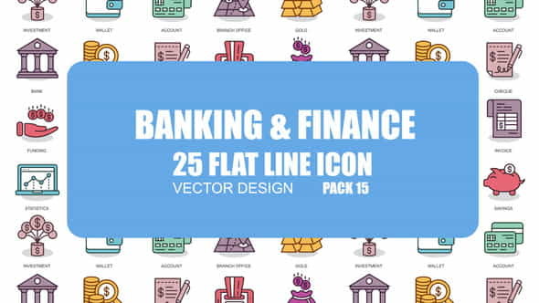 Banking And Finance - Flat - VideoHive 23381174