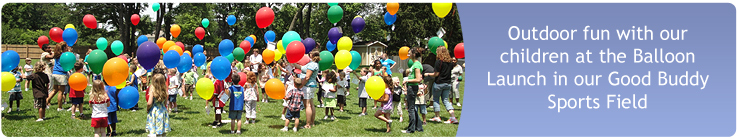 Preschool BLue Ash Balloon Launch Photo