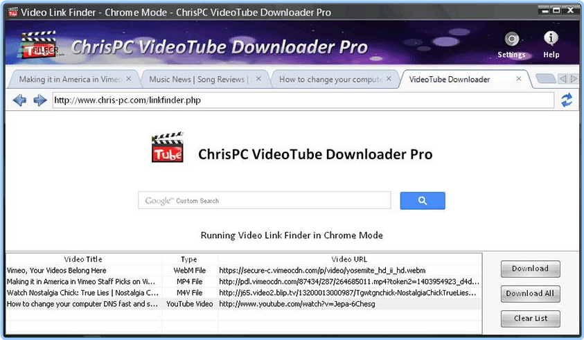 ChrisPC VideoTube Downloader Pro 14.24.0706 Multilingual 8wpcBRGR_o