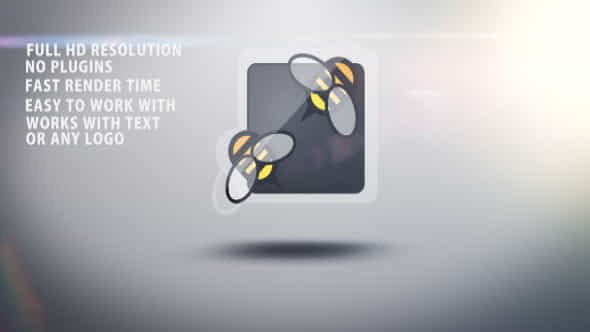 Wiggly rotation logo opener - VideoHive 2798674