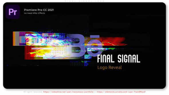 Final Signal Logo - VideoHive 54636807