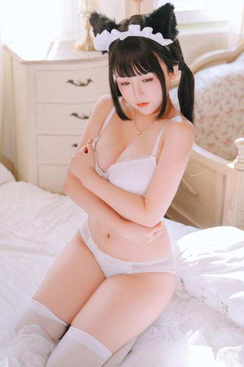 Cosplay Rinaijiao日奈娇 猫娘女仆 Set.01