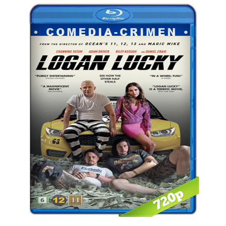 La Estafa De Los Logan [BDRip m720p][Trial Lat/Cast/Ing][VS][Crimen](2017)