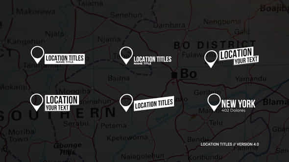 Location Titles - VideoHive 37076328