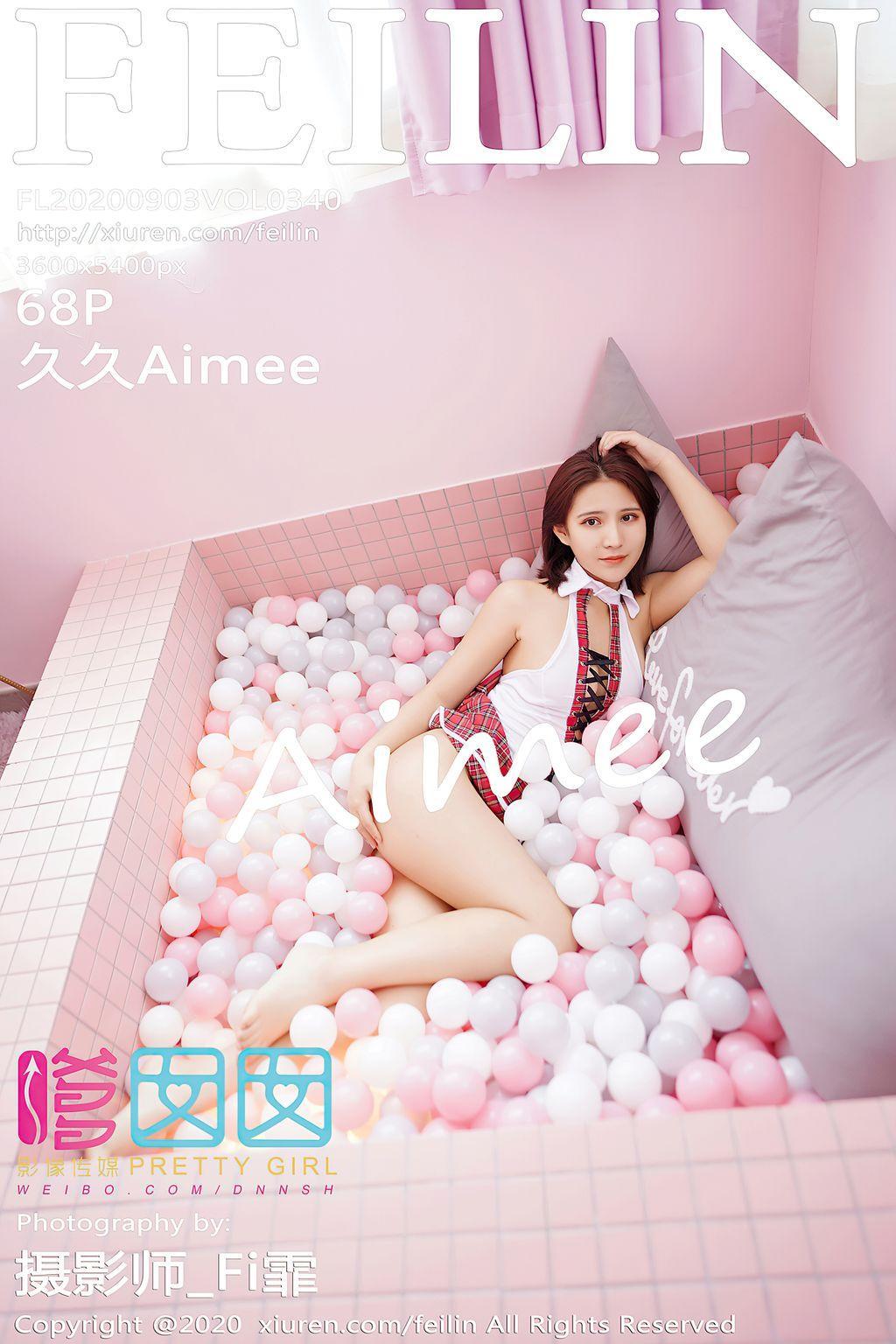 FEILIN Vol.340: 久久 Aimee (69 photos)
