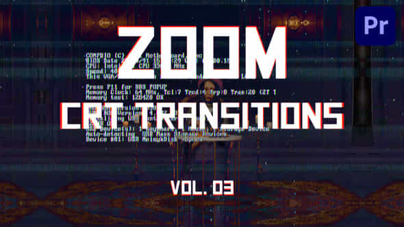 CRT Zoom Transitions - VideoHive 46488711