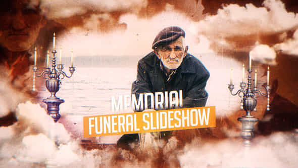 Funeral Memorial Slideshow Mogrt - VideoHive 50640379