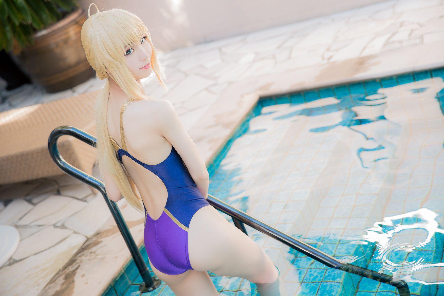 Mike(ミケ) 《Fate stay night》Saber [Mikehouse] 写真集(64)