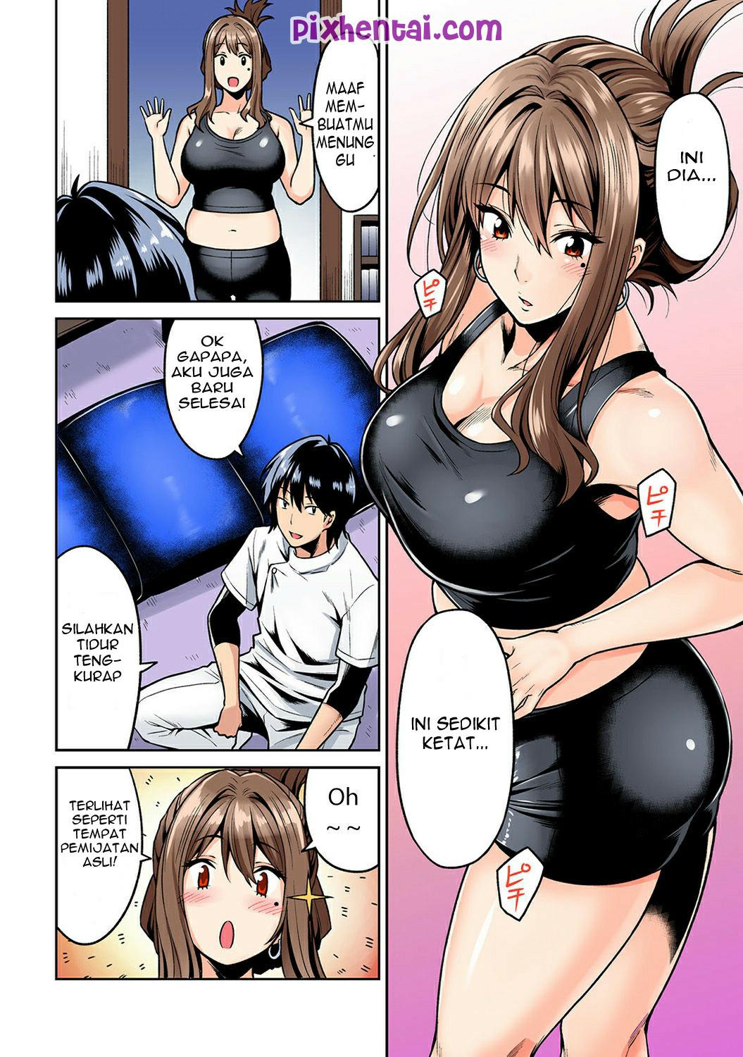 Komik Hentai Enaknya Memijat Istri Tetangga Manga XXX Porn Doujin Sex Bokep 07