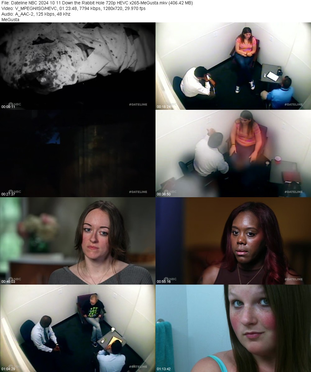 Dateline NBC 2024 10 11 Down the Rabbit Hole 720p HEVC x265-MeGusta