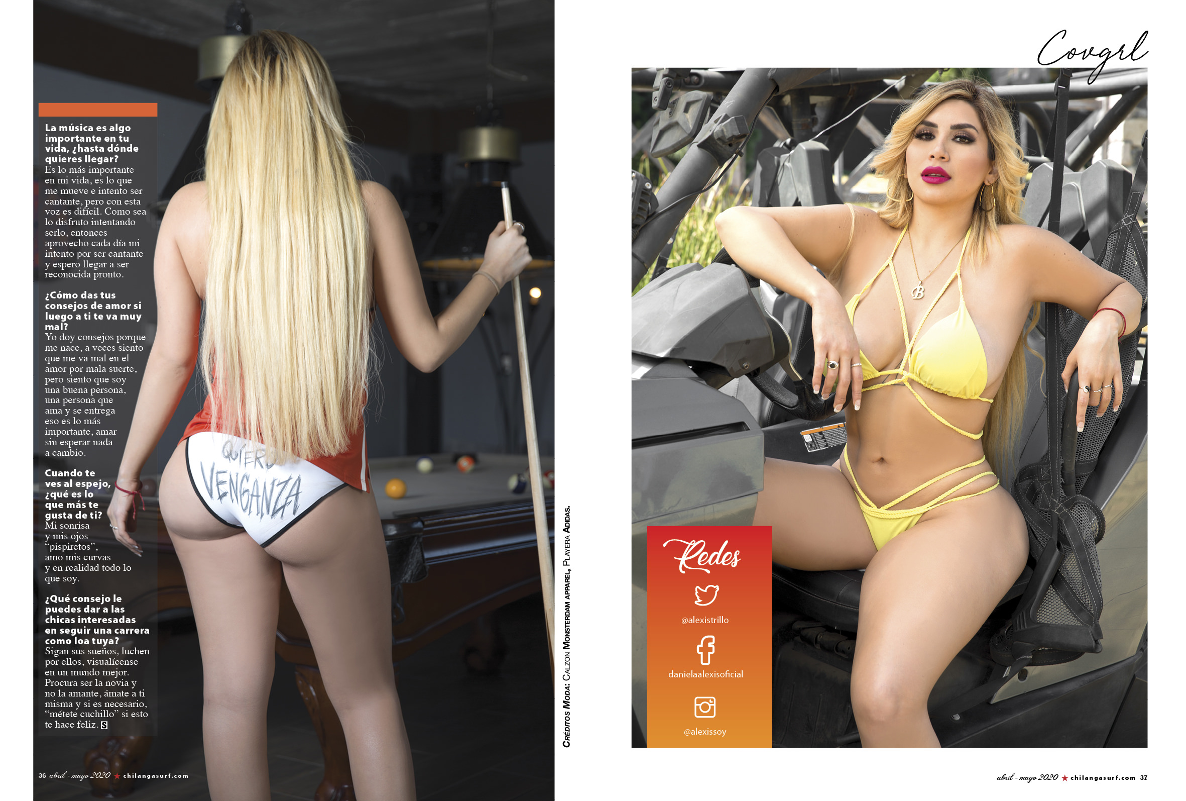 La Bebeshita Daniela Alexis Surf Marzo Abril 2020 – ELBLOOG