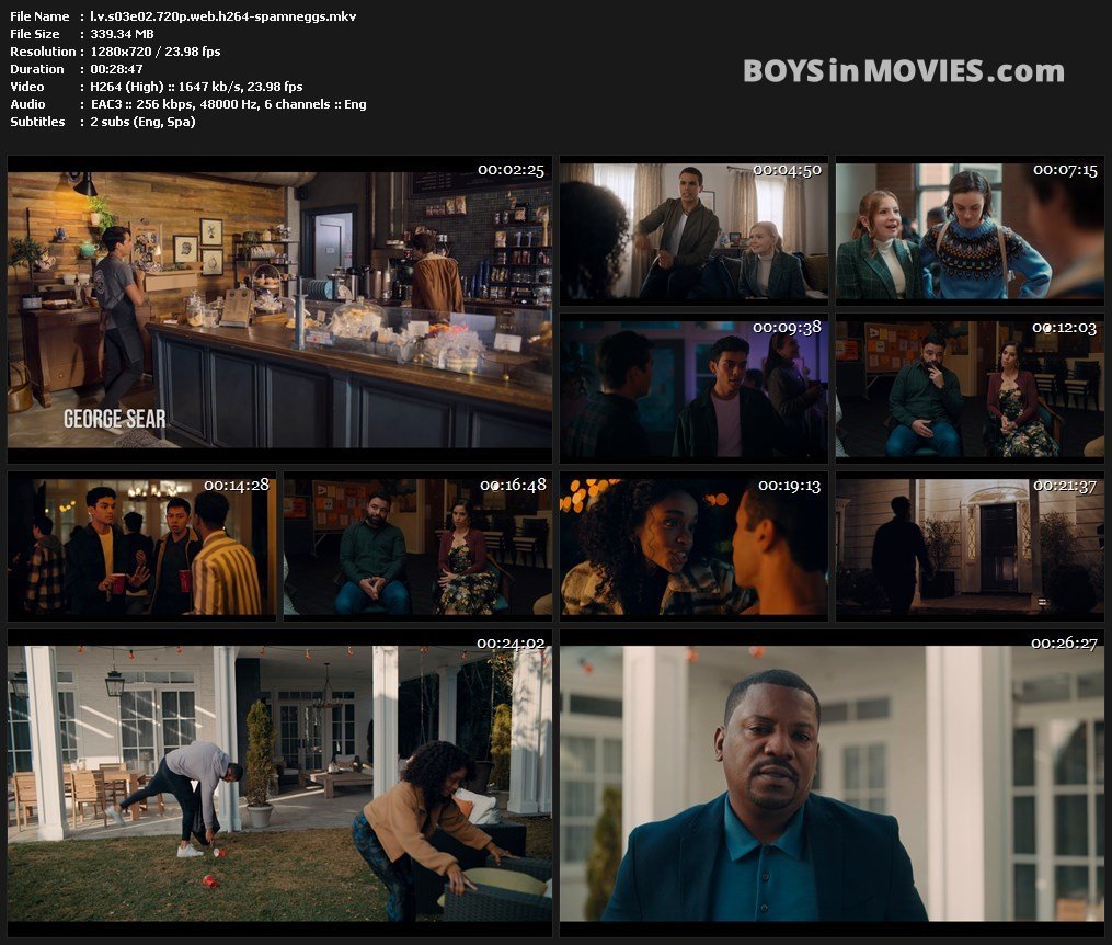 Love, Victor s03 (2022) | Boys in movies [BiM]