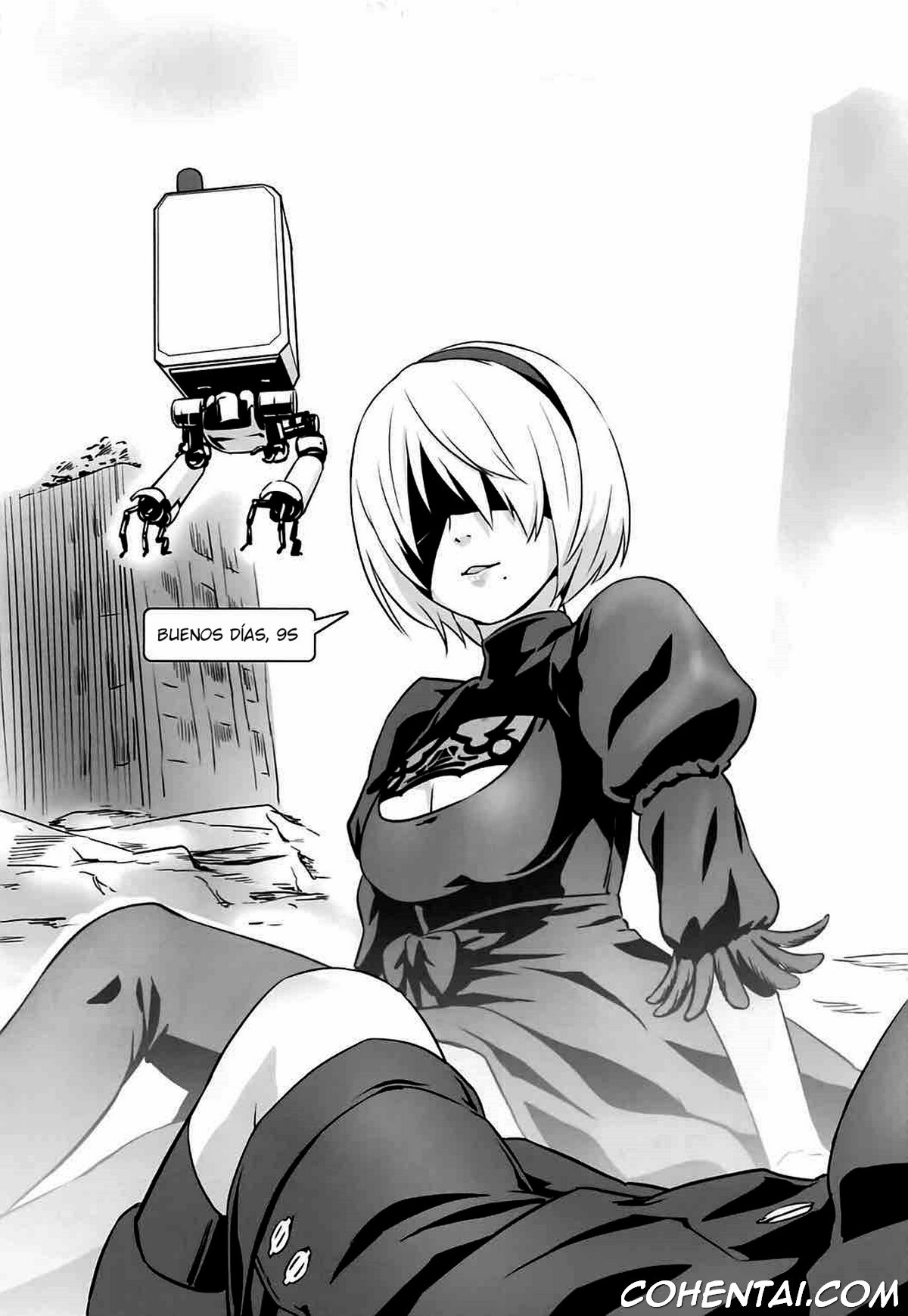 YoRHa 2B-iro (NieR:Automata) xxx comics manga porno doujin hentai español sexo 