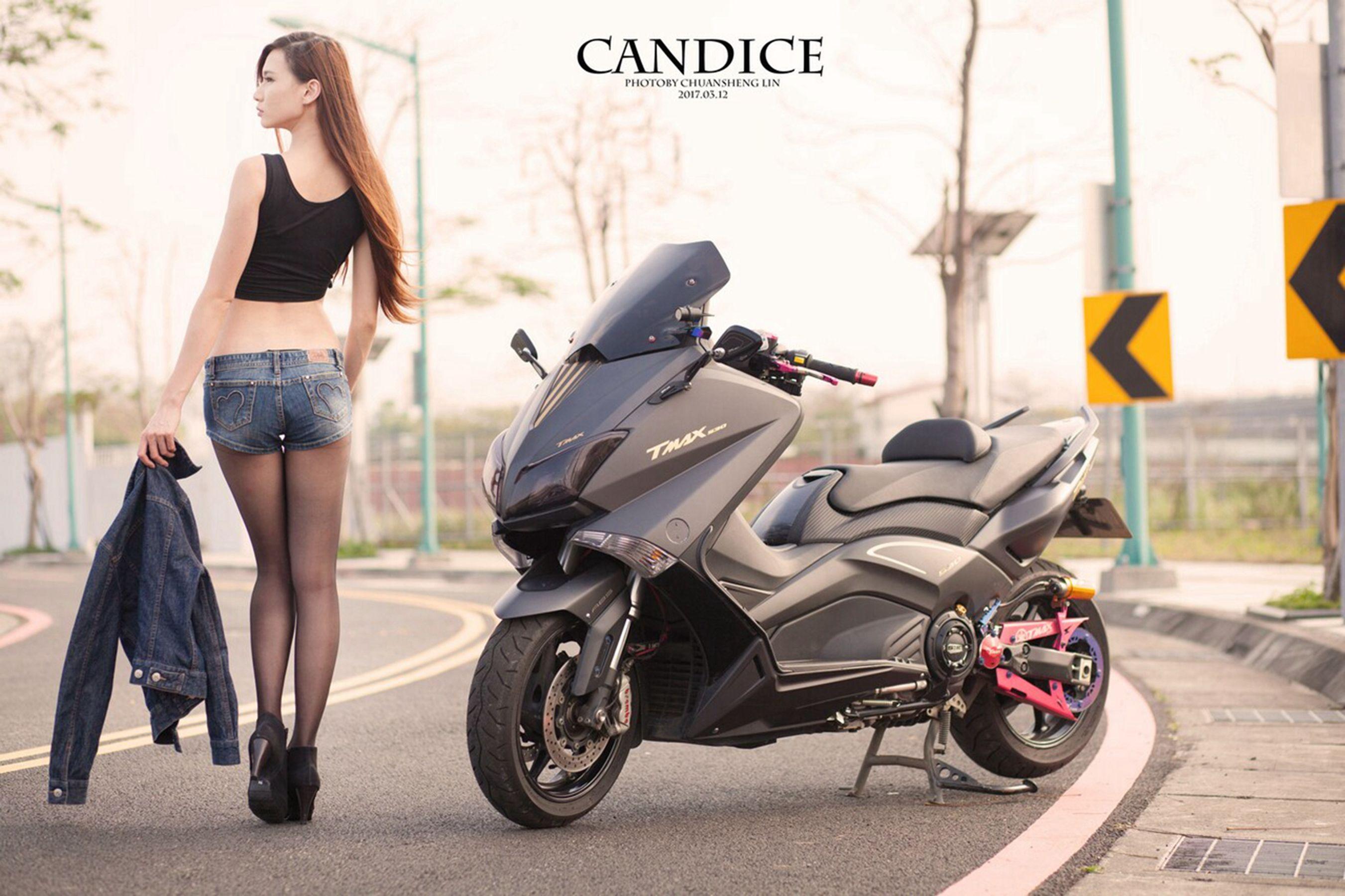 蔡译心Candice《动感时尚机车女郎》 [台湾女神] 写真集(38)