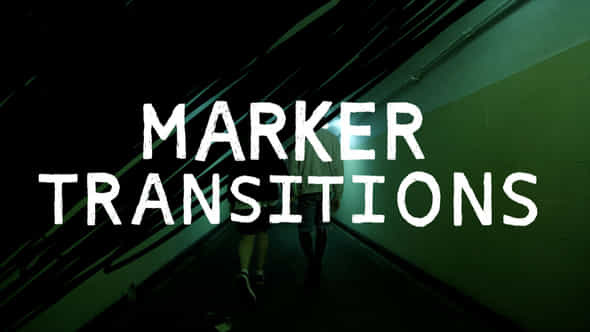 Marker Transitions - VideoHive 50589115