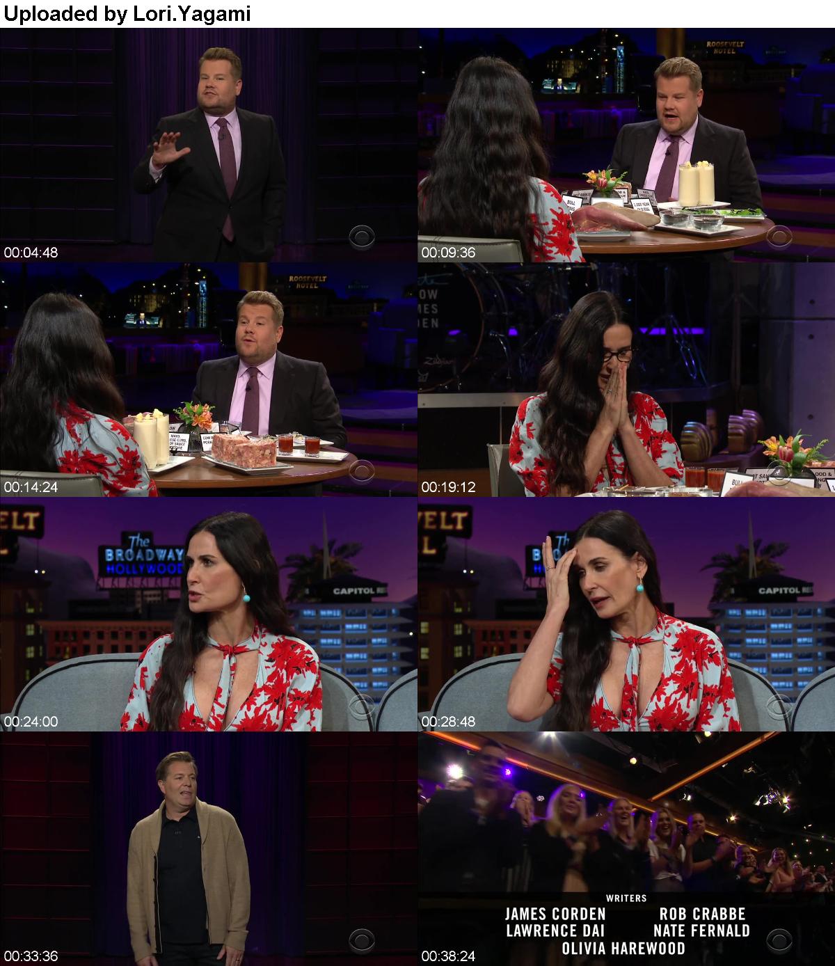 James Corden 2019 10 23 Demi Moore WEB x264-TBS