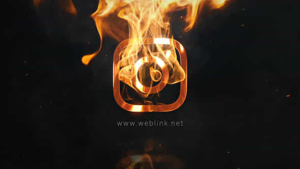 Fire Explosion Logo - VideoHive 52929277