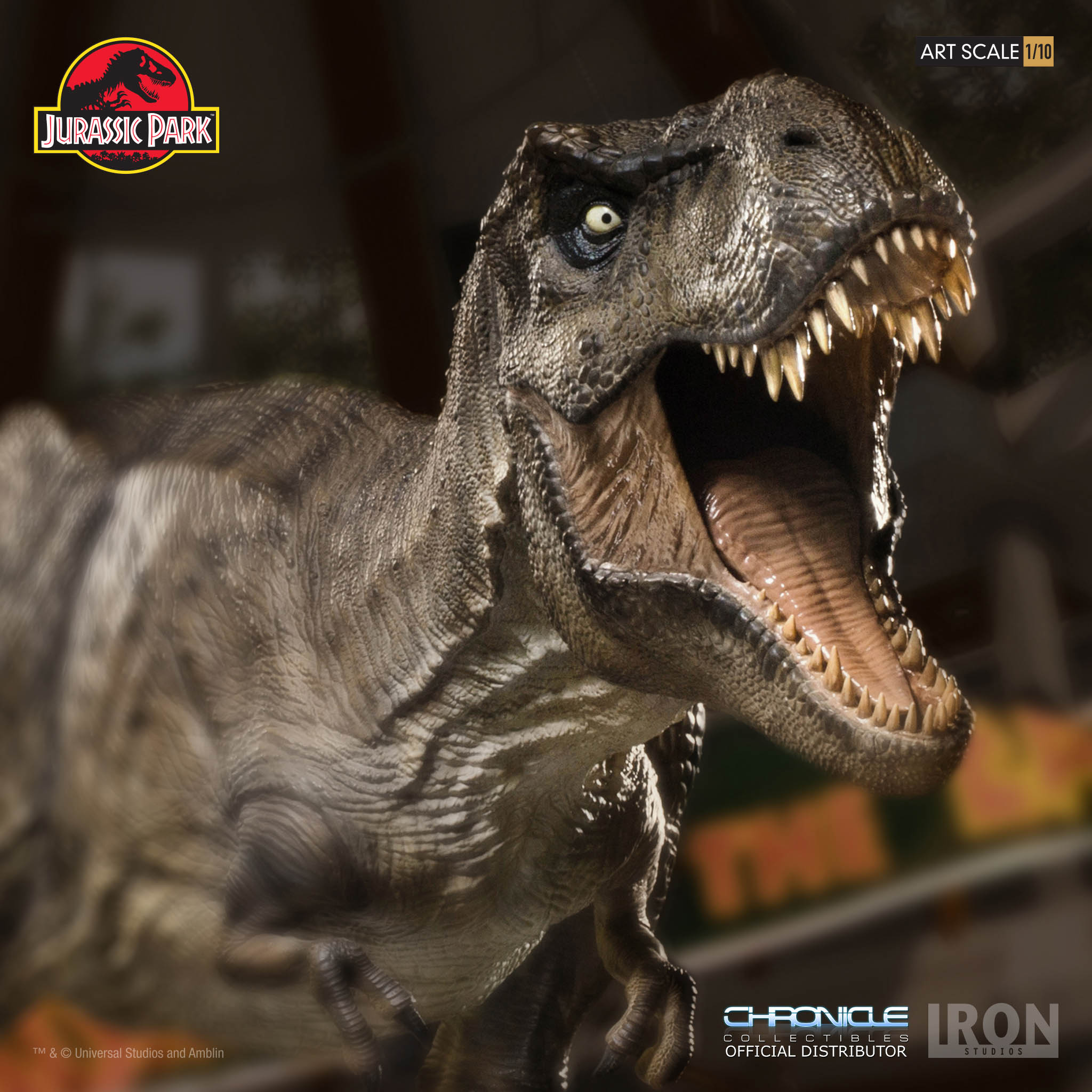 Jurassic Park & Jurassic World - Iron Studio Lrk05Jfm_o