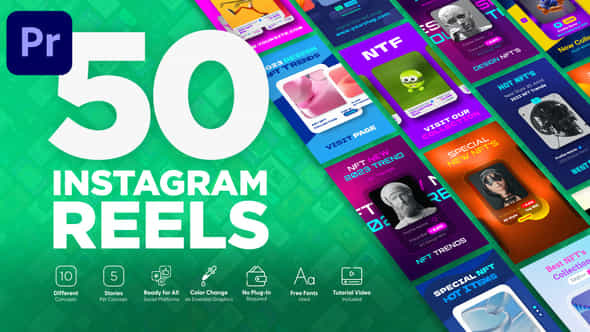 NFT Instagram Reels - VideoHive 46541752