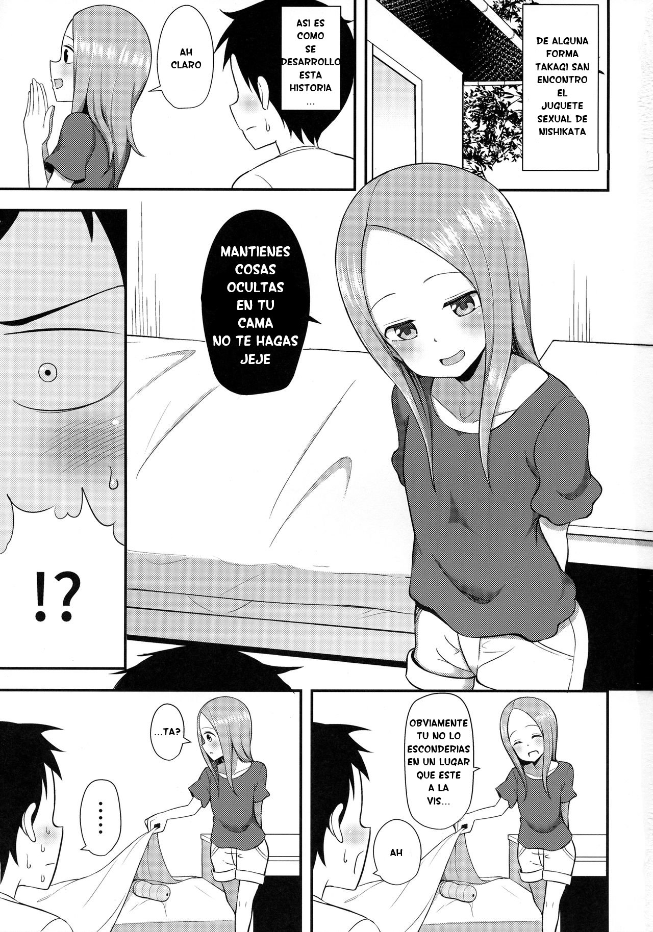 COMIC13 Starmine18 HANABi Takagi-san to Onahole Karakai Jouzu no Takagi-san Spanish - 3