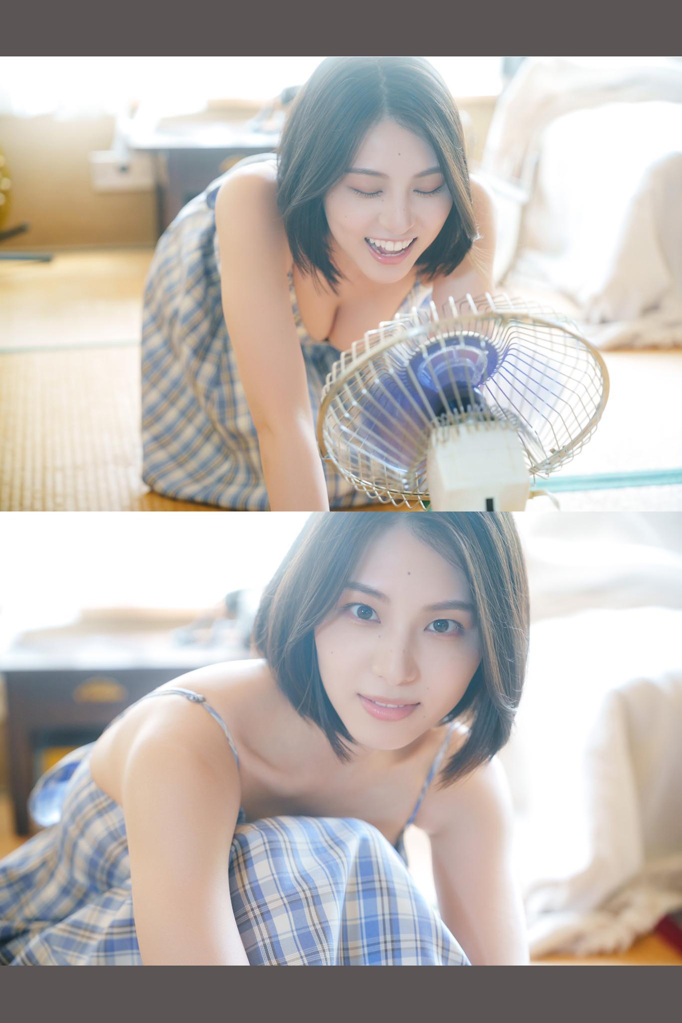 Iori Sagara 相楽伊織, ヤングチャンピオンデジグラ 「夏の部屋で、伊織と。」 Set.02(6)