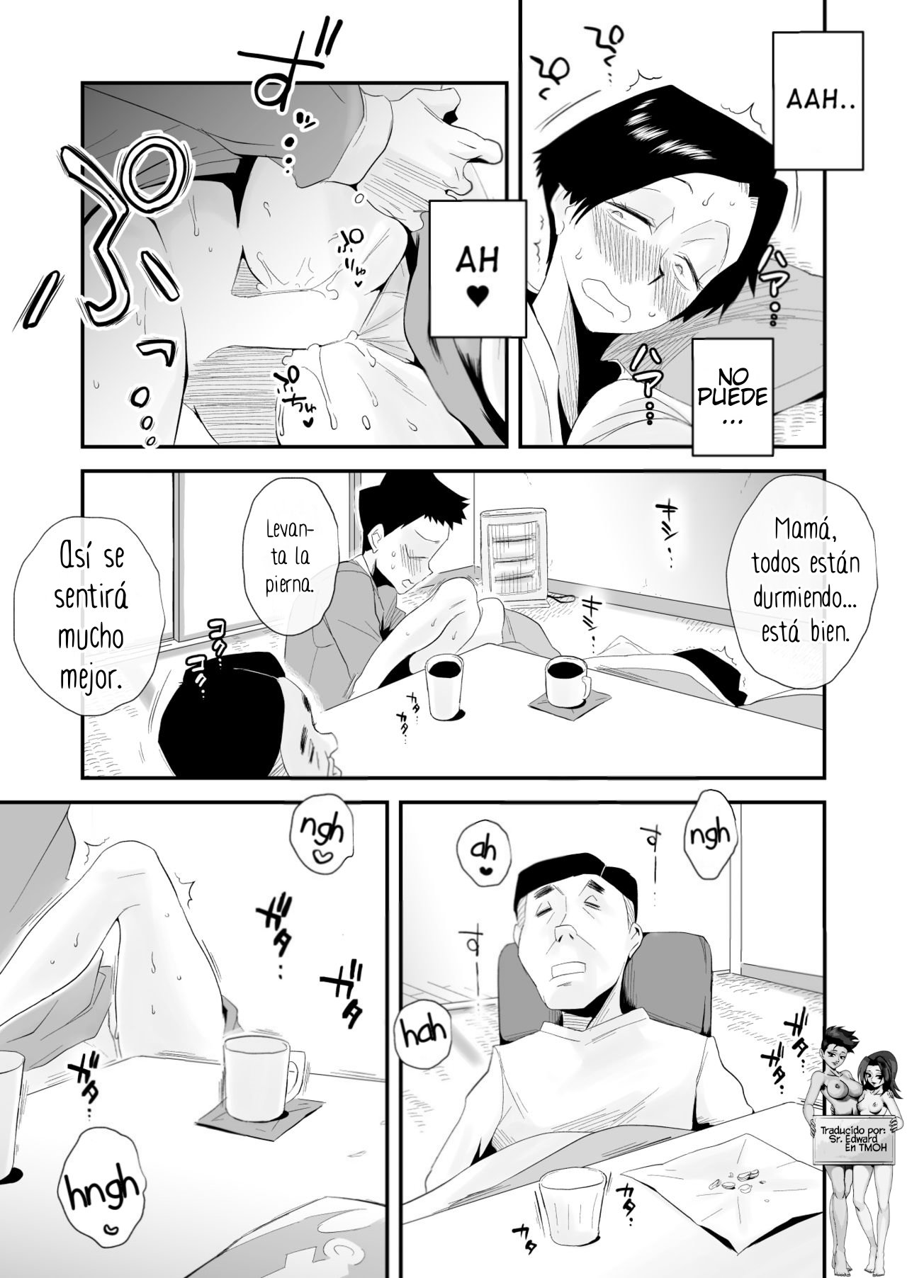 46-sai Hinnyuu Haha to no Kinshin SEX - 46