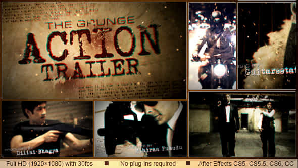 Grunge Action Trailer - VideoHive 13469245