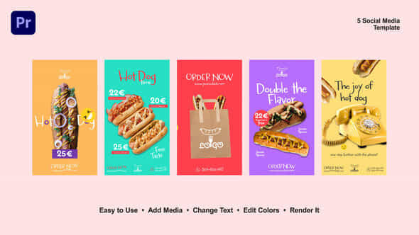 Hot Dog Instagram Reels - VideoHive 52696496