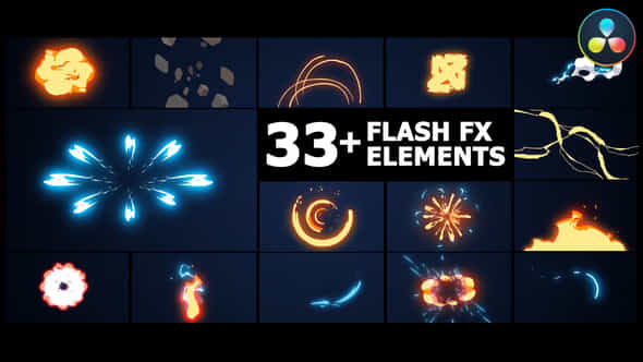 Flash FX Elements - VideoHive 40365198