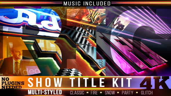 Show Logo Intro Kit - VideoHive 24432116