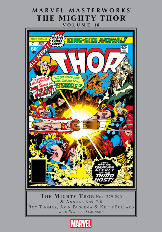 Marvel Masterworks - The Mighty Thor v18 (2019)