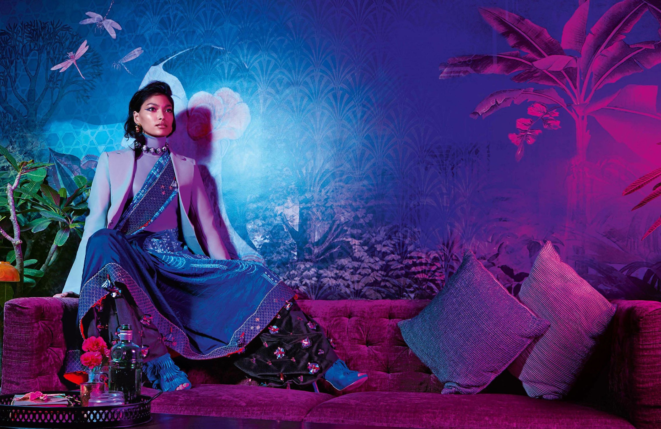 Pritika Swarup by Arjun Mark - Vogue India september 2017 Pritika Swarup by Arjun Mark - Vogue India september 2017