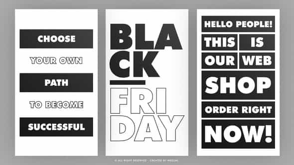 Simplicity Instagram Typography Stories Mogrt - VideoHive 25161625