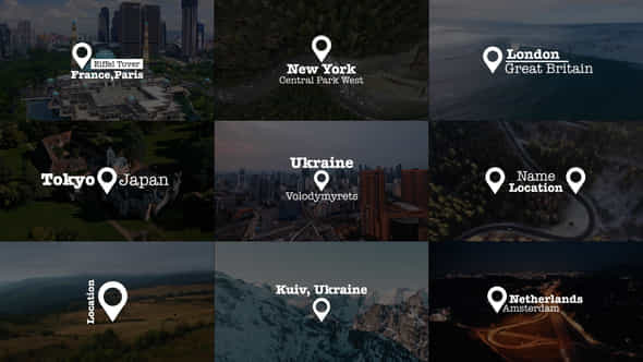 Location Titles Ae - VideoHive 48818862