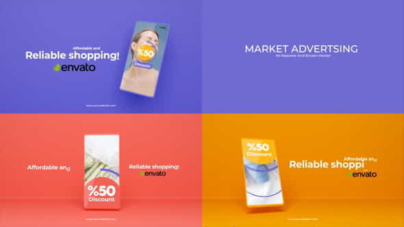 Mobile Market Promotion - VideoHive 32338686