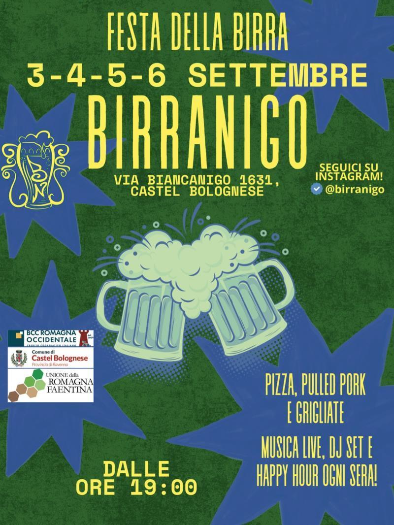 3-6 settembre 2025: torna “Birranigo”, quattro giorni di birra, musica e divertimento