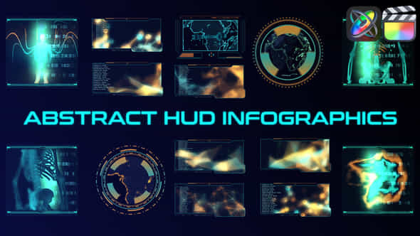 Abstract HUD Infographics - VideoHive 48121162