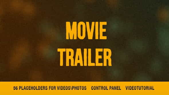 Cinematic Movie TrailerTitles - VideoHive 6713938