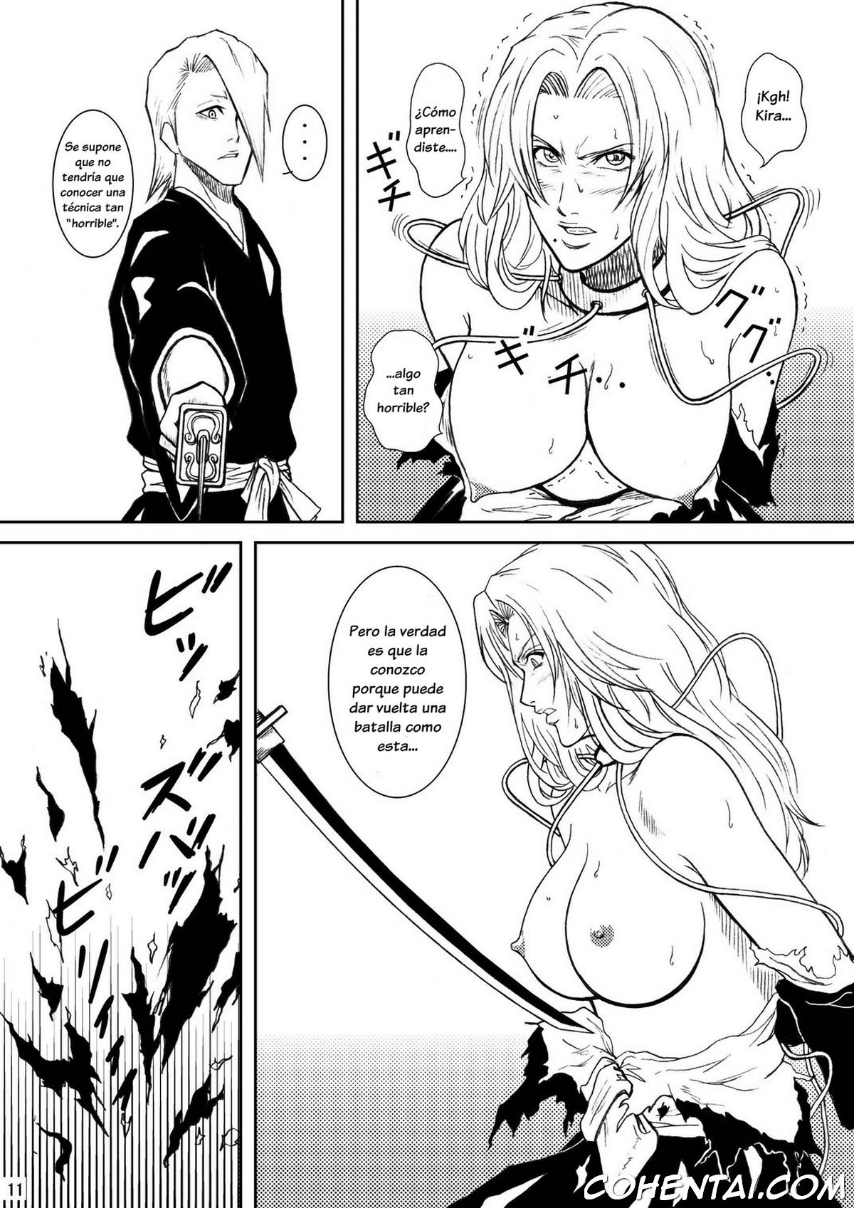 Blonde – Midare Kiku (Bleach) xxx comics manga porno doujin hentai español sexo 