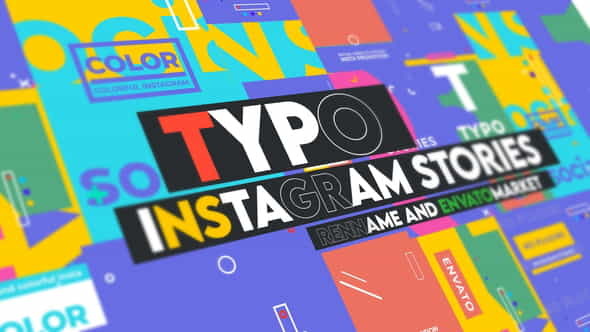 Typographic Instagram Stories Vol 0.1 - VideoHive 28897023