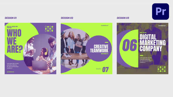 Corporate Instagram Posts - VideoHive 38012700