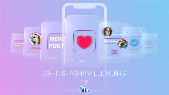 Instagram Elements - VideoHive 29197673