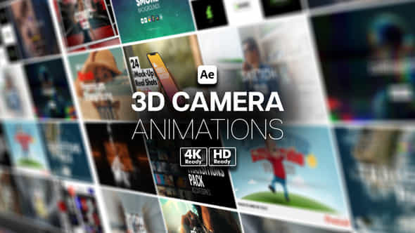 3D Camera Animations - VideoHive 57801378