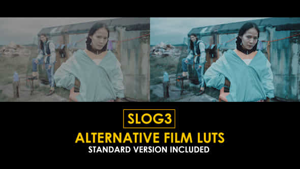 Slog3 Alternative Film And Standard Luts - VideoHive 51046720