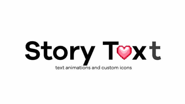 Text Story - VideoHive 57922080