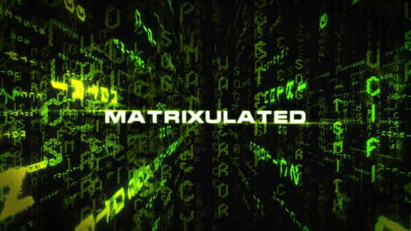 Matrixulated - VideoHive 8780857